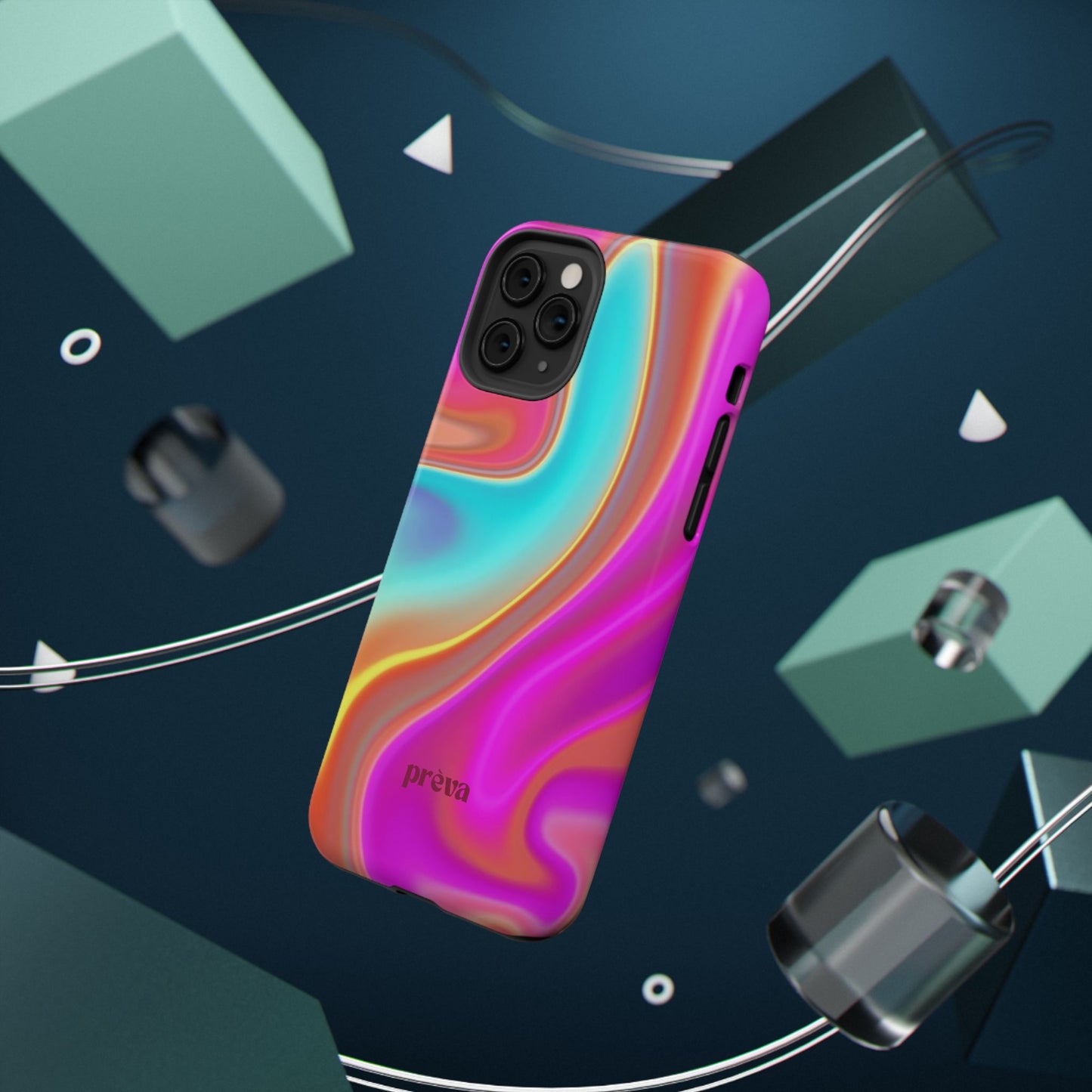 Iridescent Swirl Phone Case