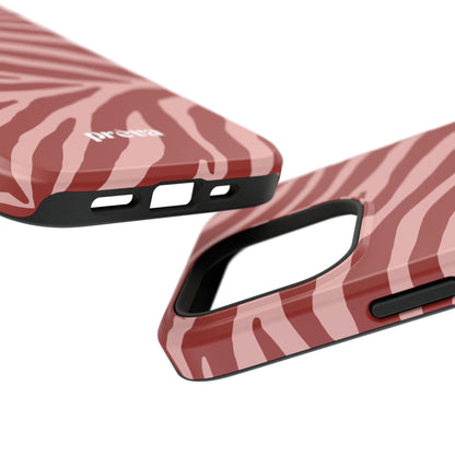 Red Zebra Phone Case