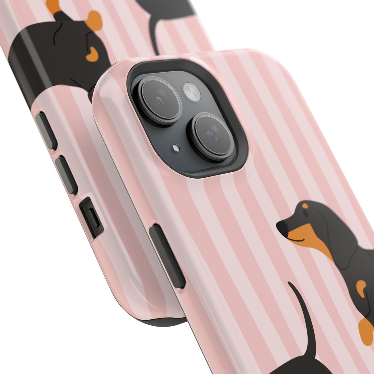 Dachshund Pink Stripes