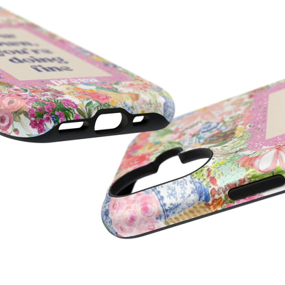 Slow Down Flowers x notsoken Phone Case