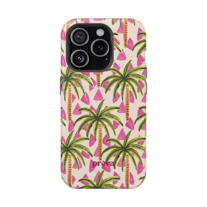 Pink & Palm Phone Case
