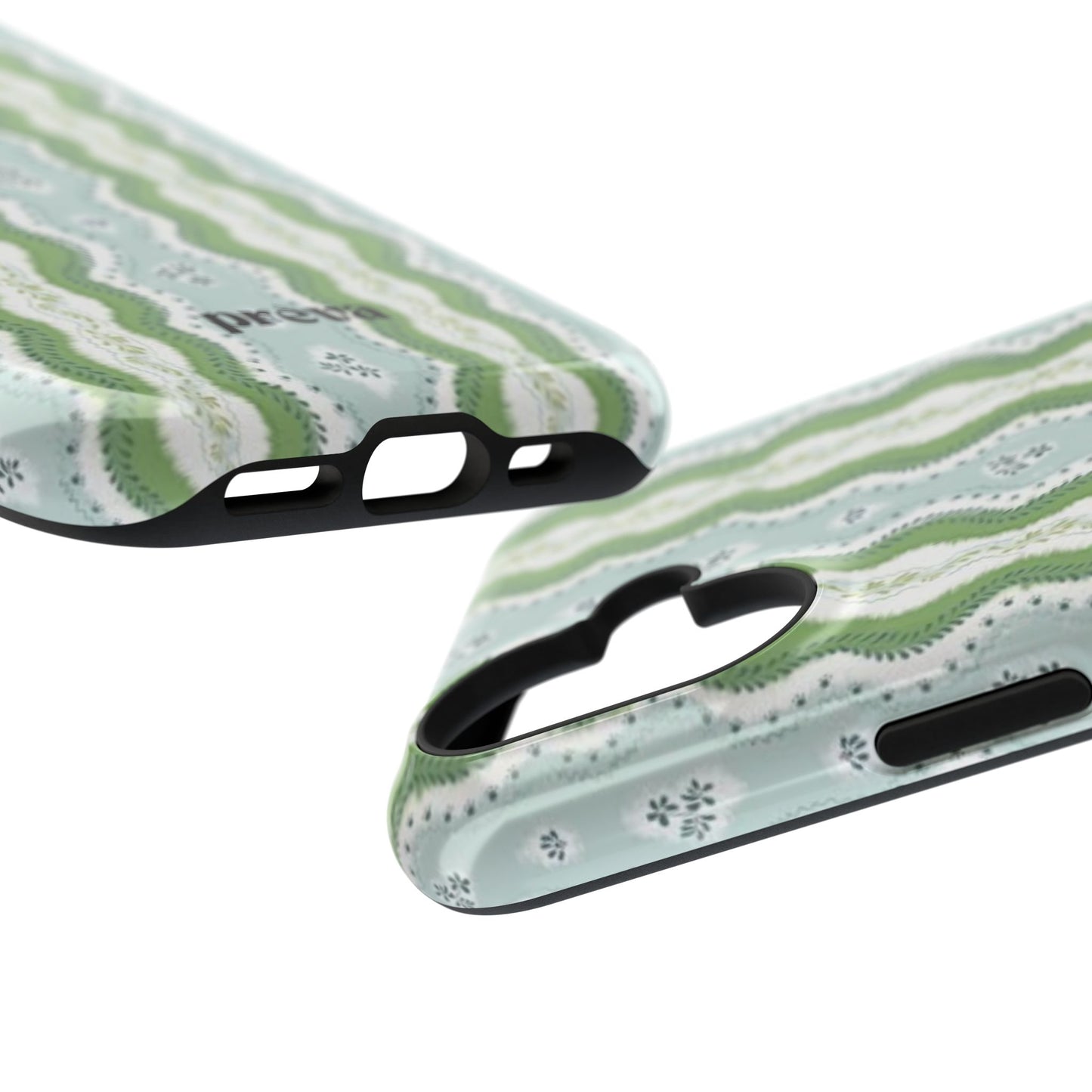 Green Waves Phone Case