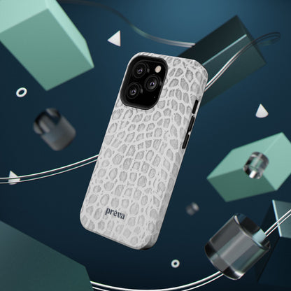White Snake Phone Case