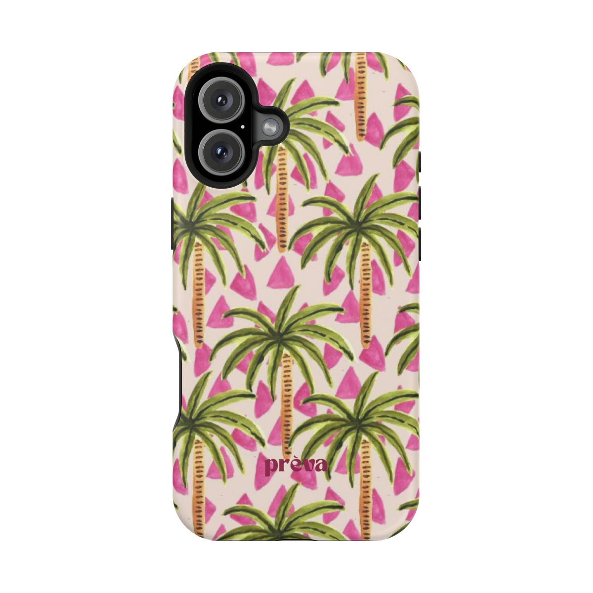 Phone Case — Pink Palm Tree Impact-Resistant Protector