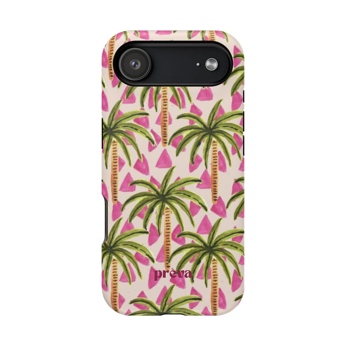 Phone Case — Pink Palm Tree Impact-Resistant Protector