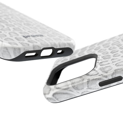 White Snake Phone Case