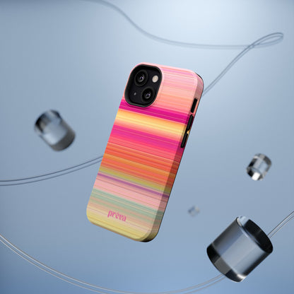 Pastel Stripe Rays Phone Case