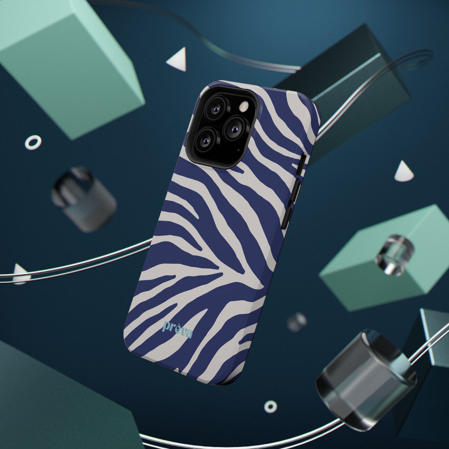 Blue Zebra Phone Case