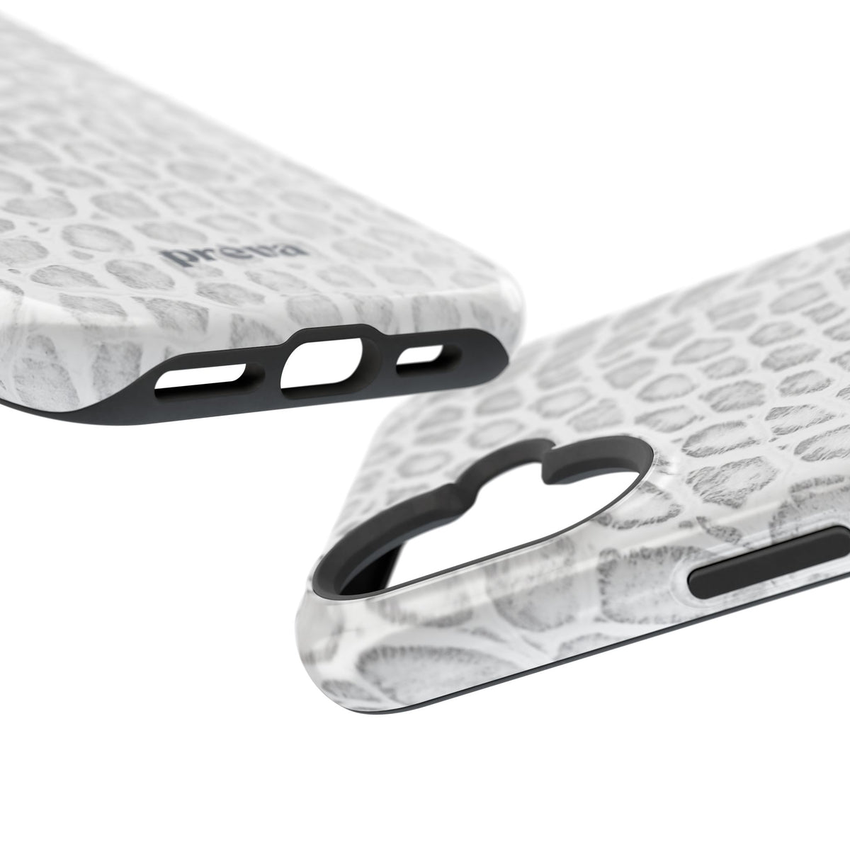 White Snake Phone Case