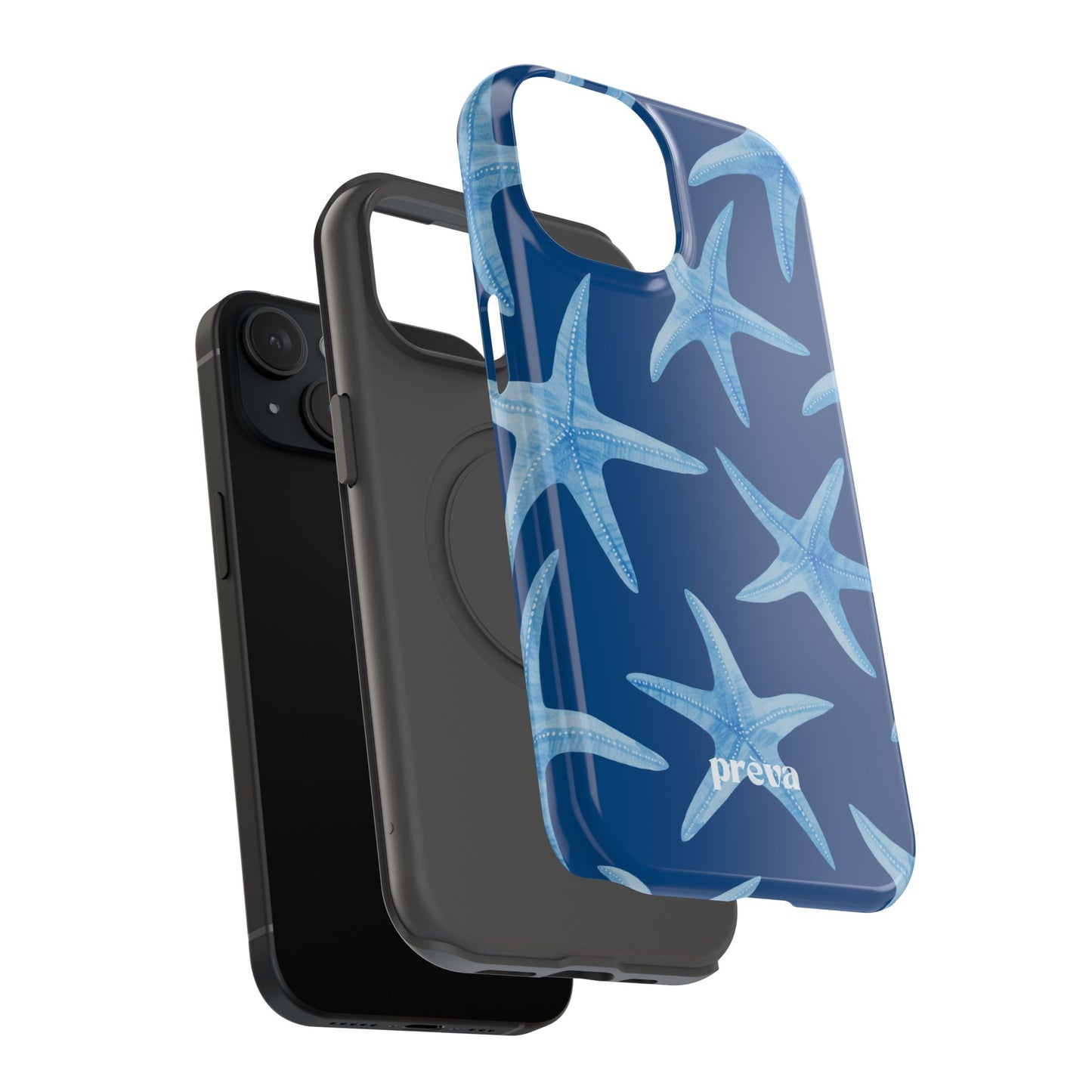 Blue Starfish Phone Case