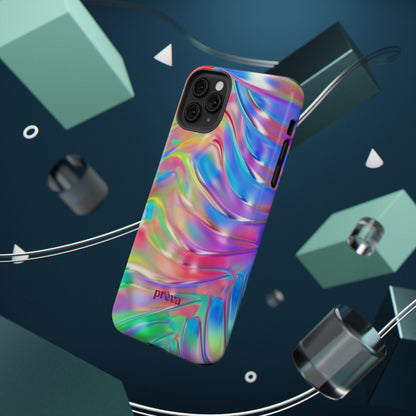 Iridescent Swirl Phone Case