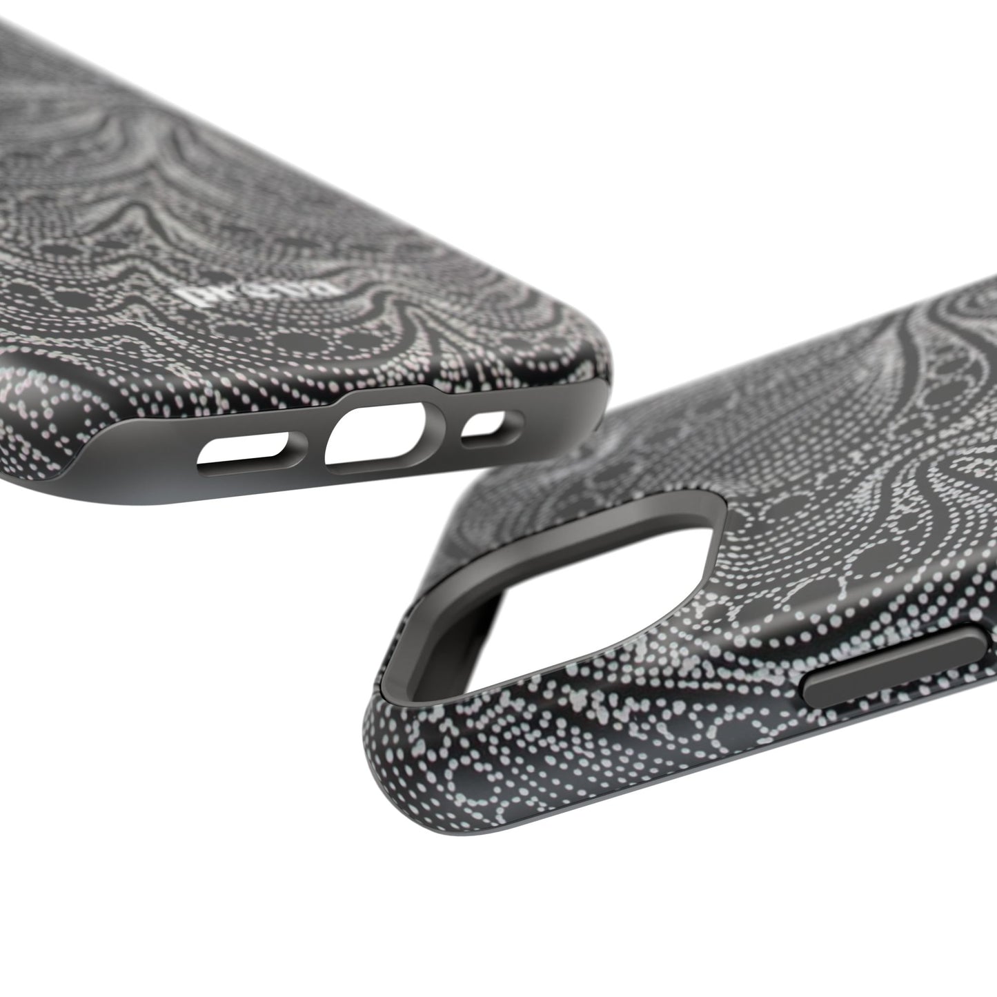 Abstract Midnight Lace Phone Case