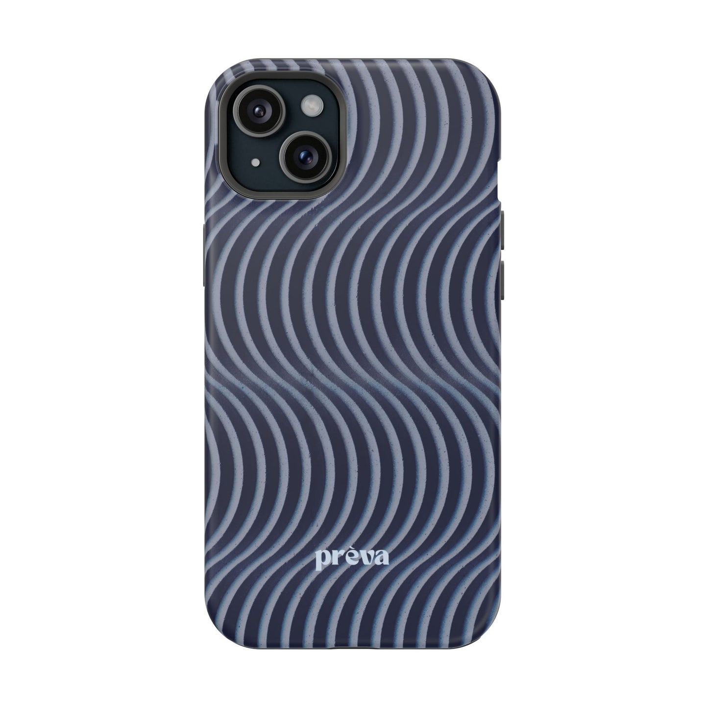 Wavy Navy Phone Case