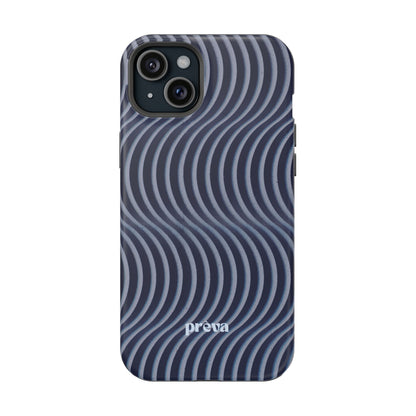 Wavy Navy Phone Case