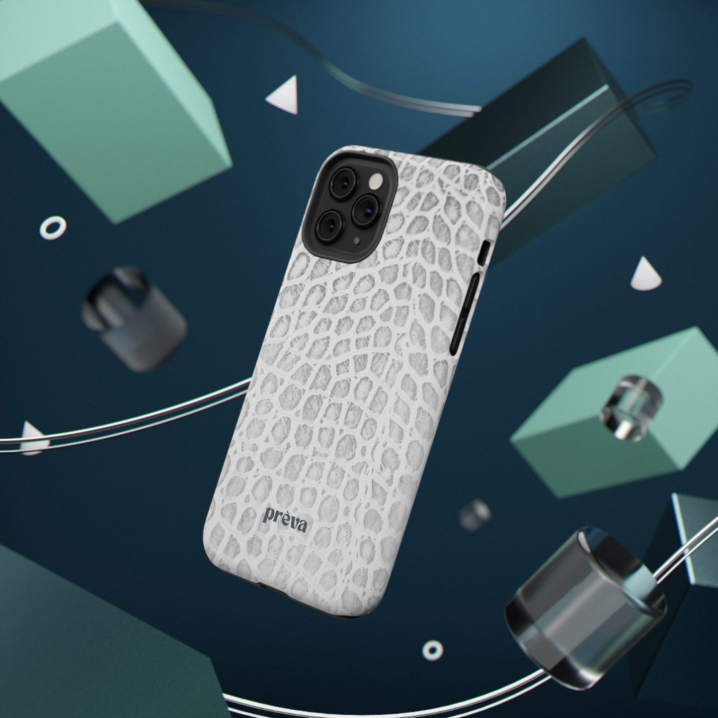 White Snake Phone Case