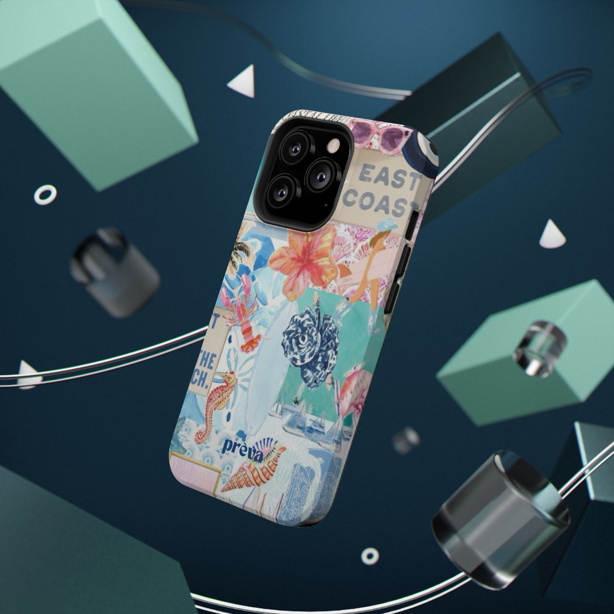 East Coast Collage Phone Case