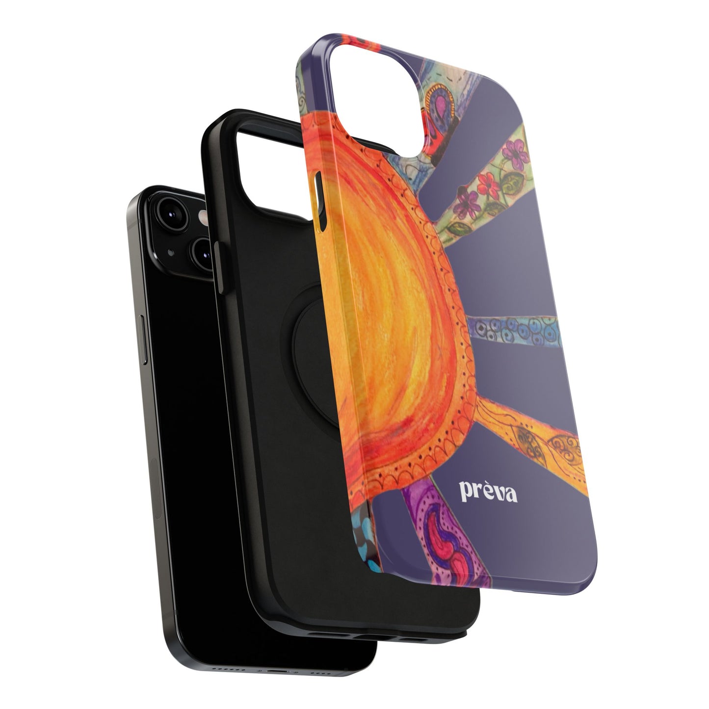Purple Cancun Sun Phone Case