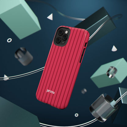 Pinky Red Stripes Phone Case
