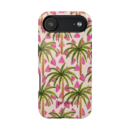 Phone Case — Pink Palm Tree Impact-Resistant Protector