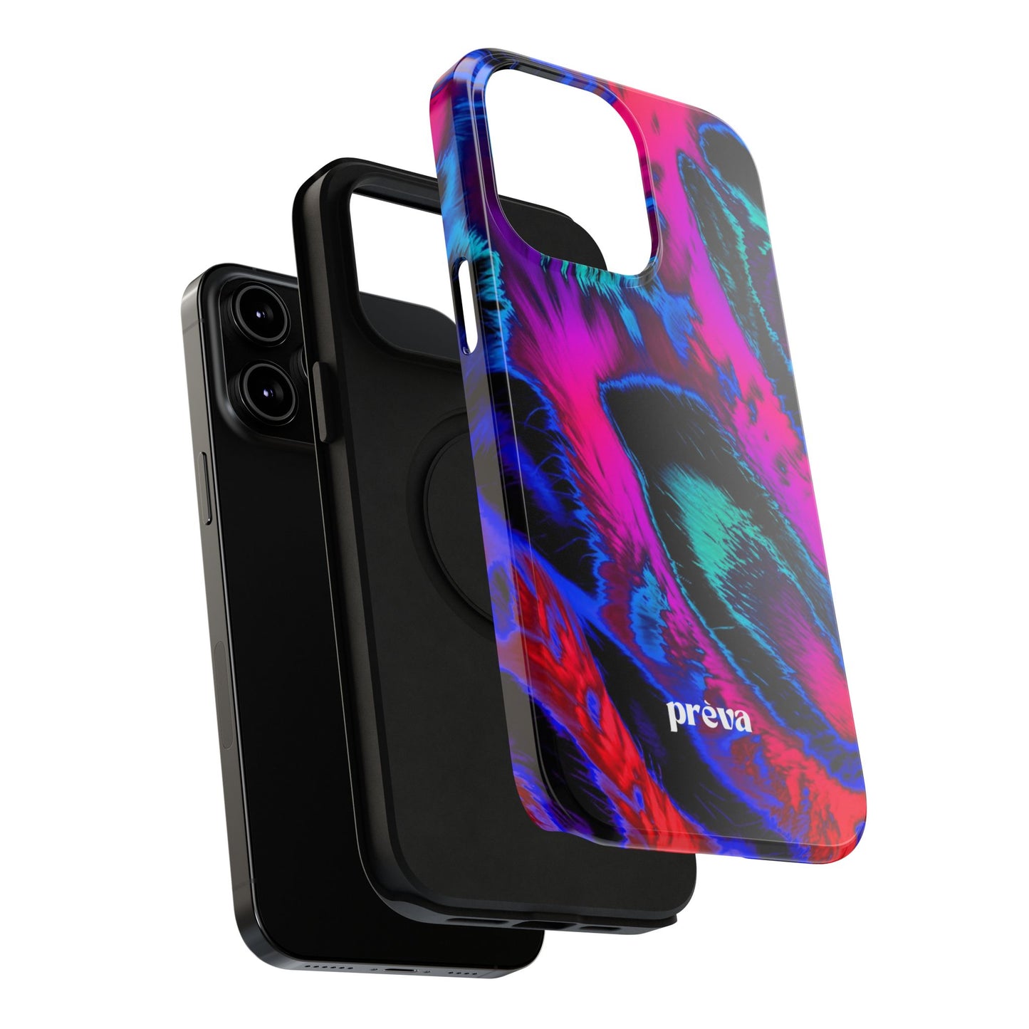 Neon Swirl Phone Case