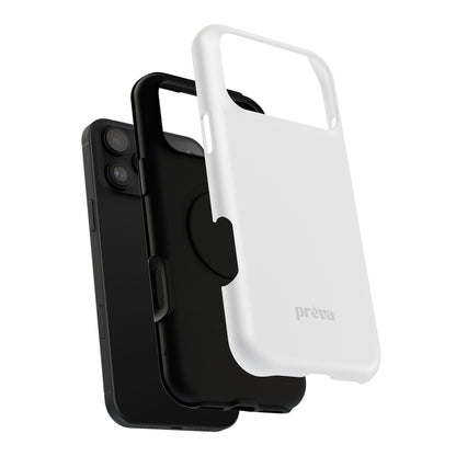 White & Grey Phone Case