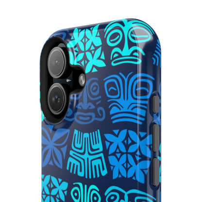 Blue Tiki Phone Case