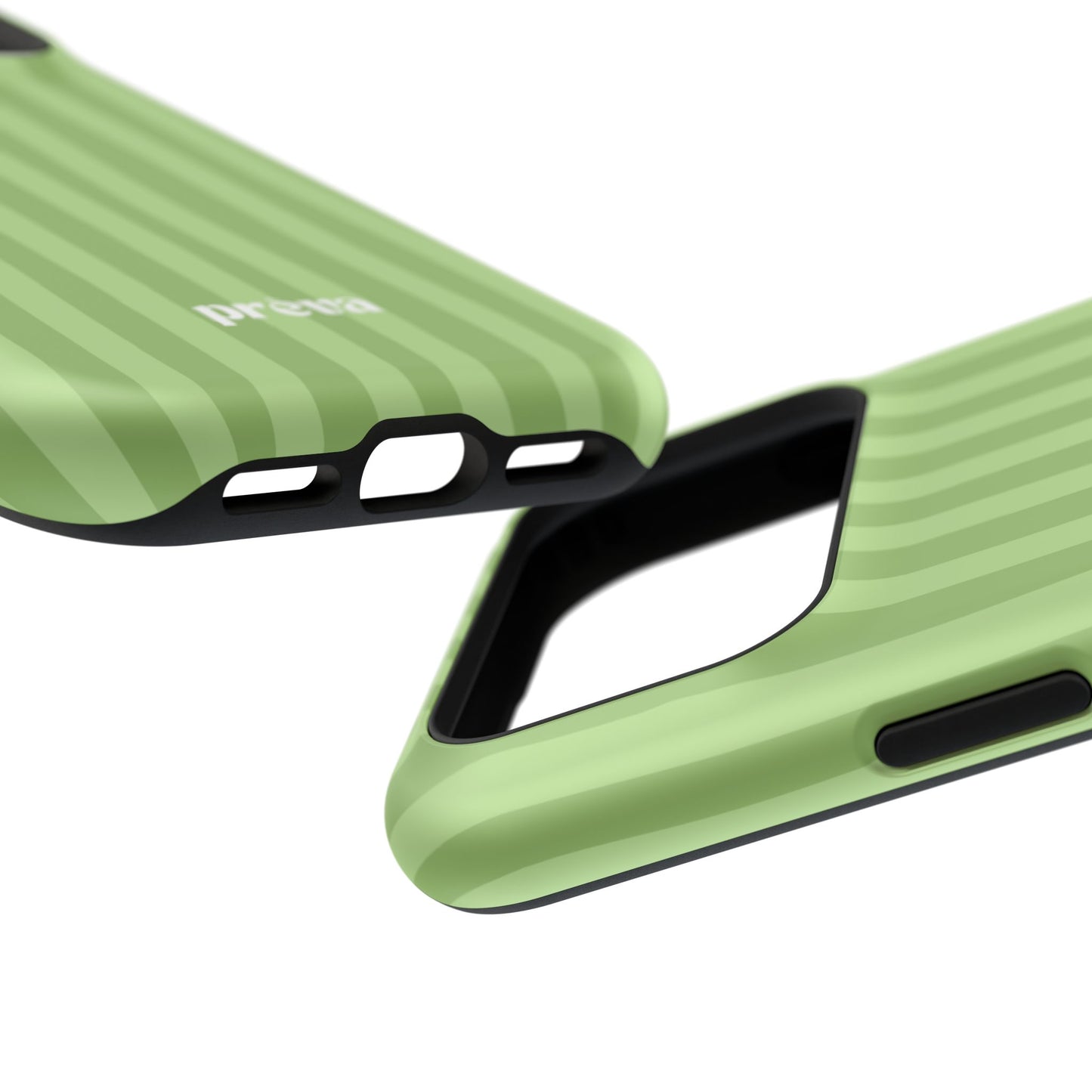 Light Green Stripes Phone Case