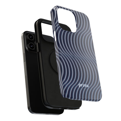 Wavy Navy Phone Case