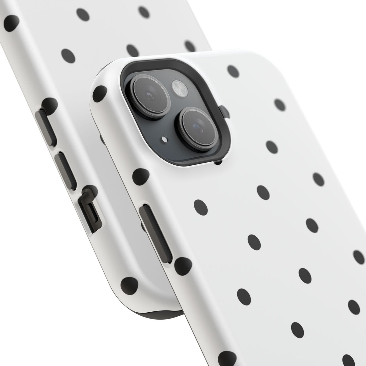 B&W polka dots Phone Case