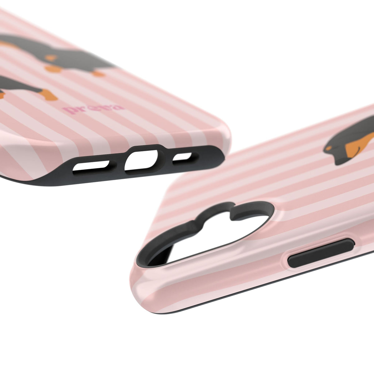 Dachshund Pink Stripes
