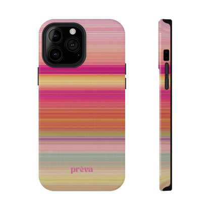 Pastel Stripe Rays Phone Case