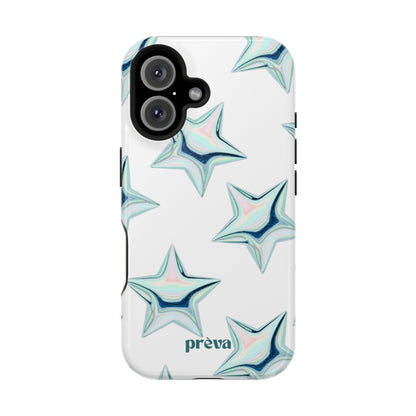 White Starburst Phone Case