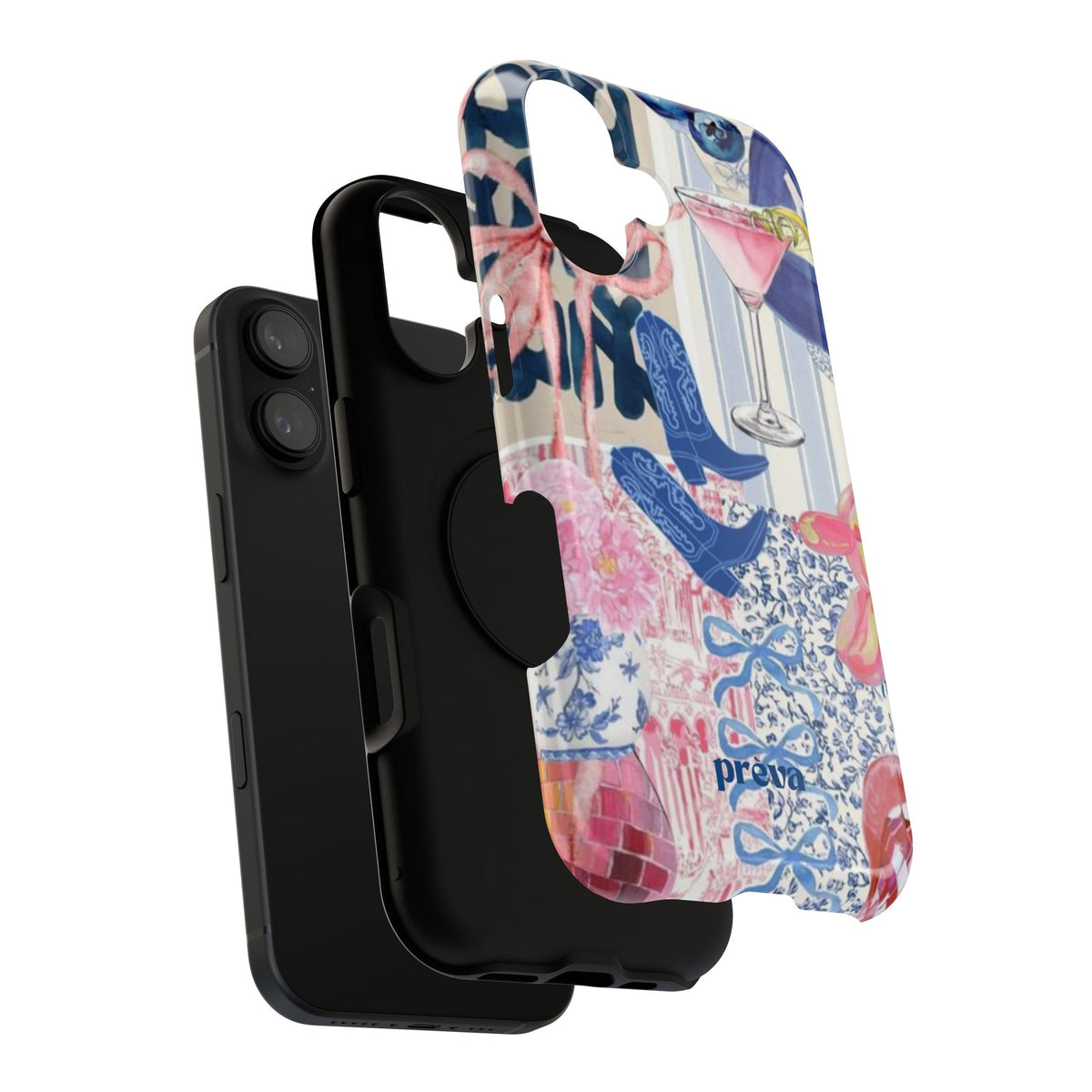 Boot Down Collage Phone Case