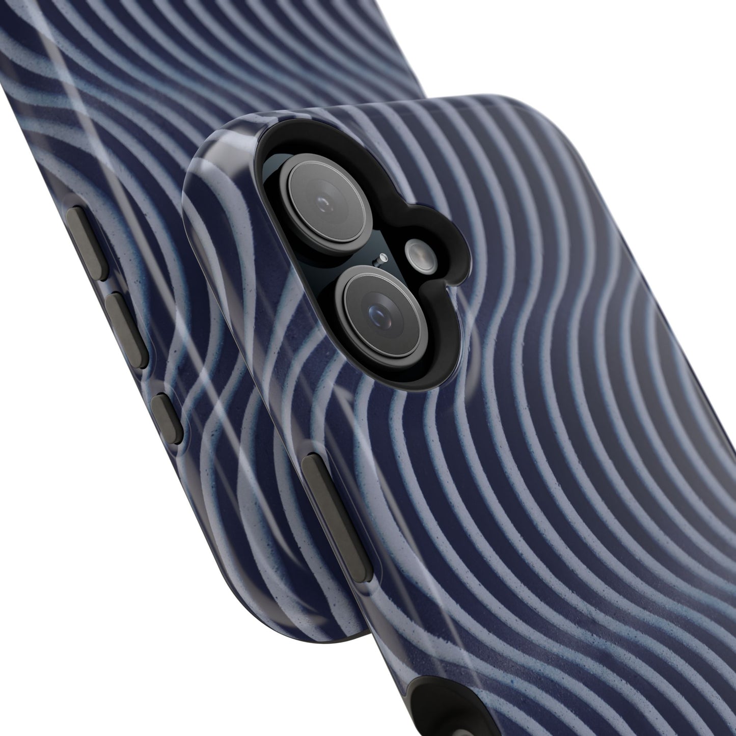 Wavy Navy Phone Case