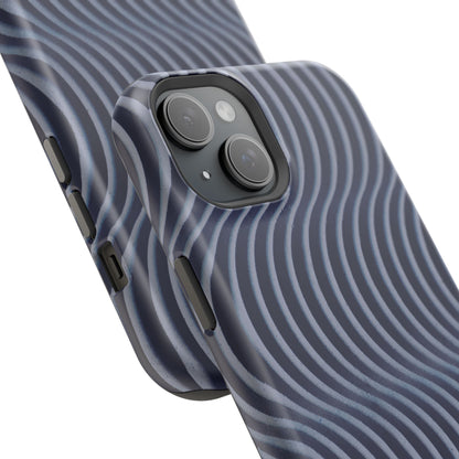 Wavy Navy Phone Case