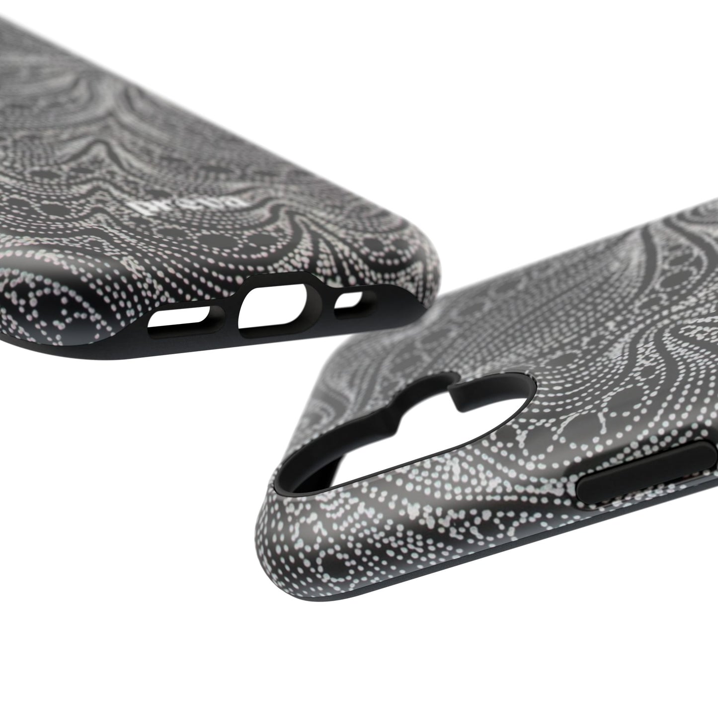 Abstract Midnight Lace Phone Case