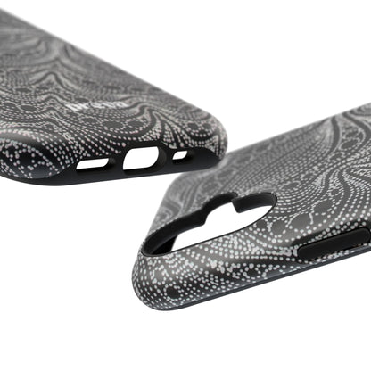 Abstract Midnight Lace Phone Case