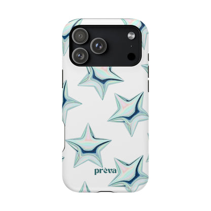 White Starburst Phone Case