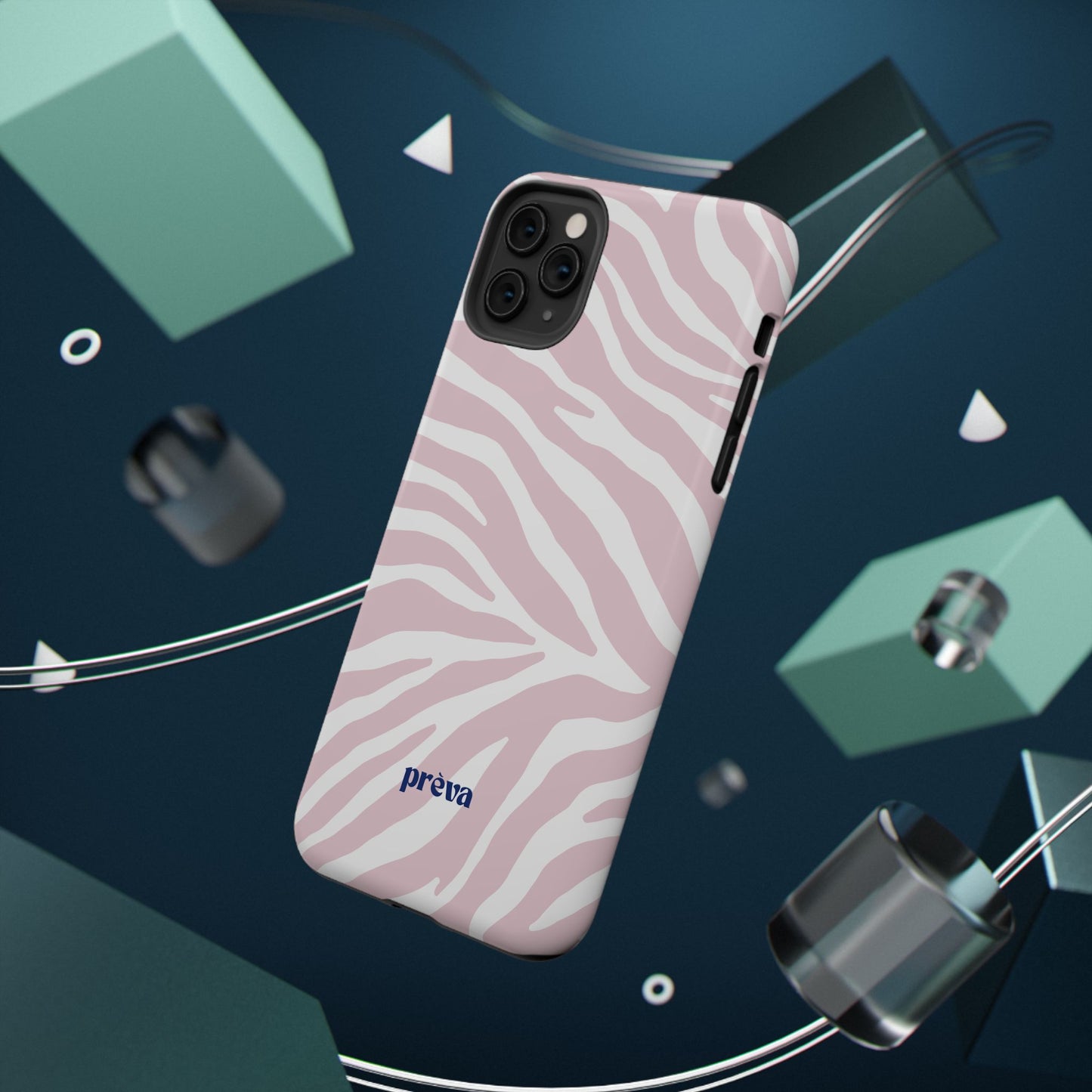 Pink Zebra Phone Case