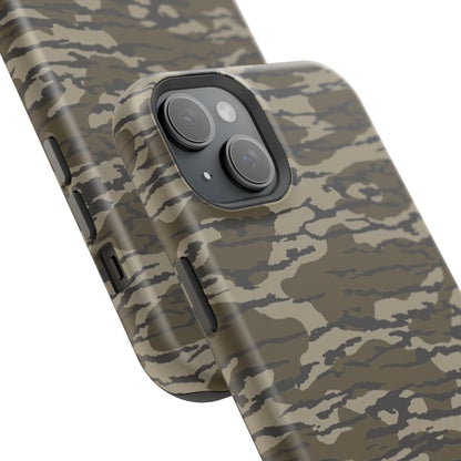 Camo Impact-Resistant Phone Case — Military Green Rugged Protection
