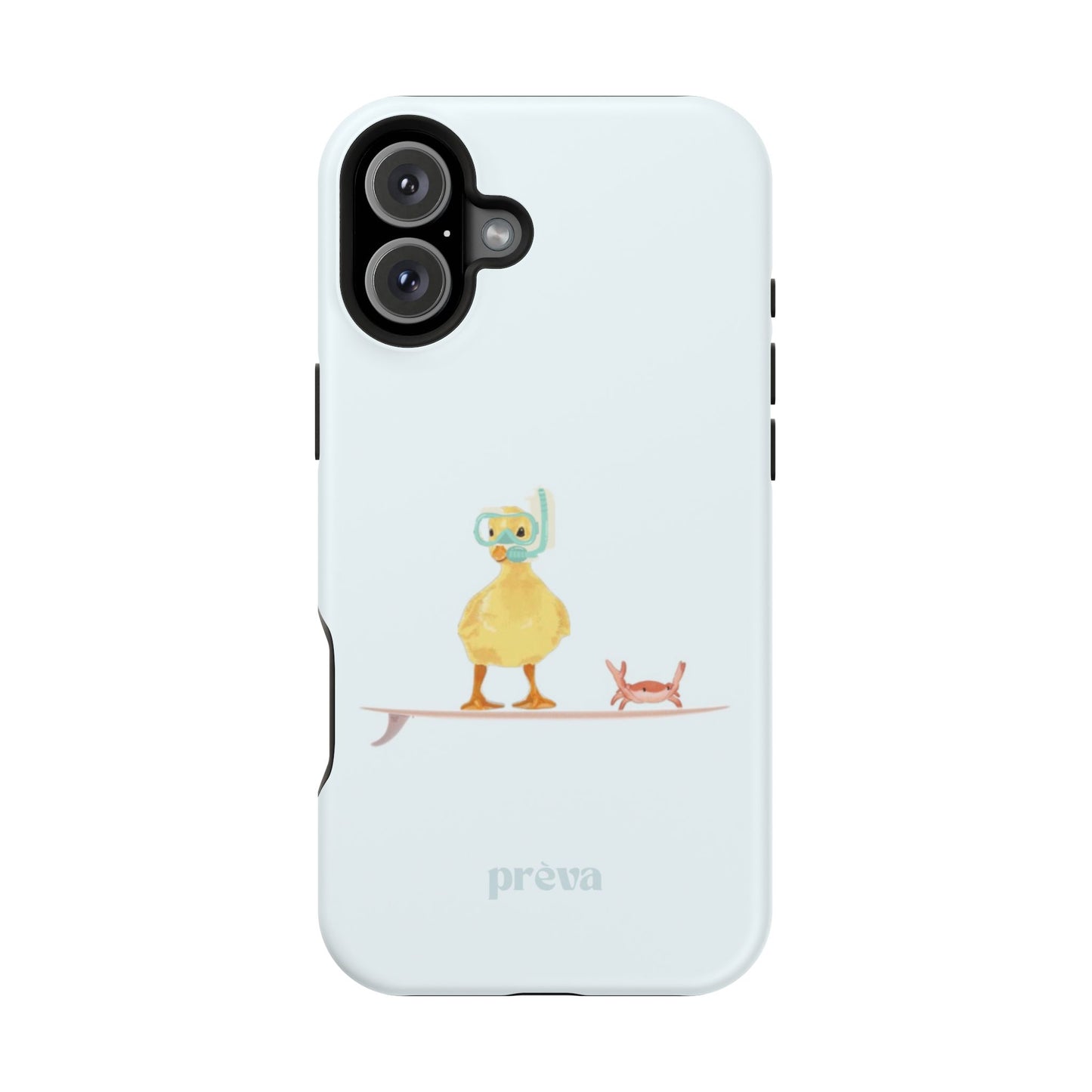 Scuba Duck Stripes Phone Case
