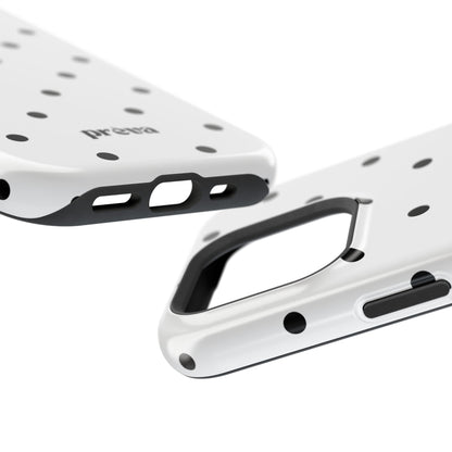 B&W polka dots Phone Case