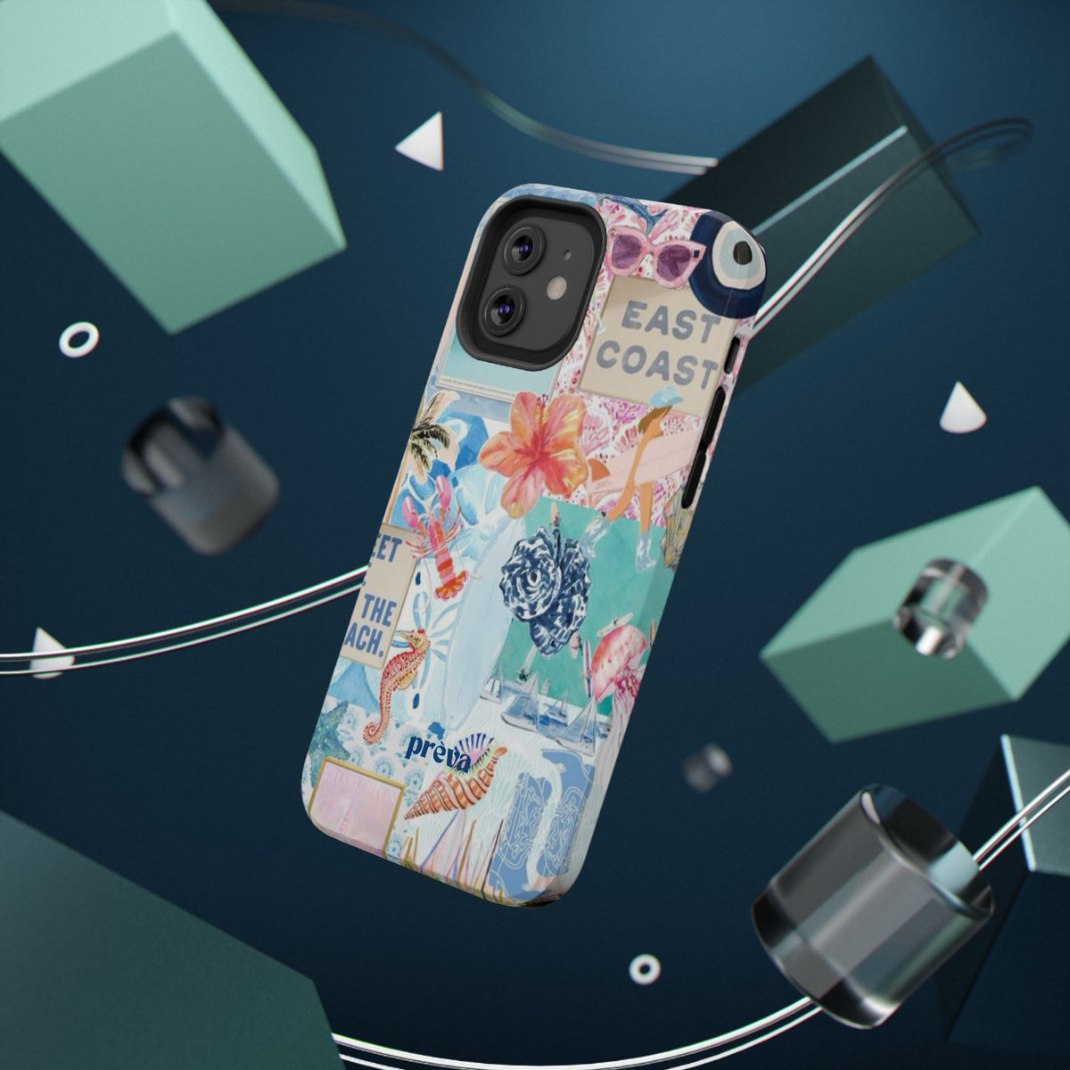 East Coast Collage Phone Case