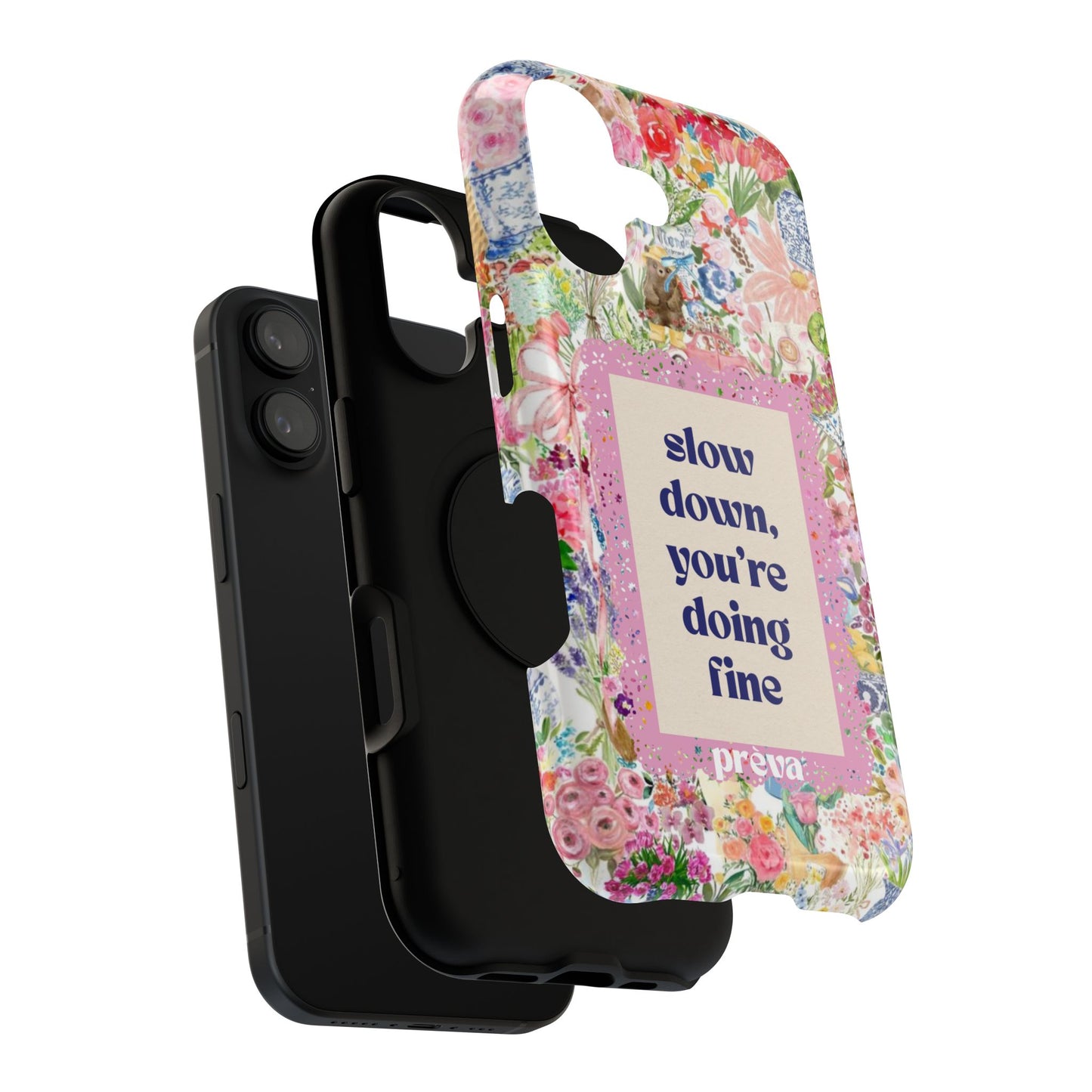 Slow Down Flowers x notsoken Phone Case