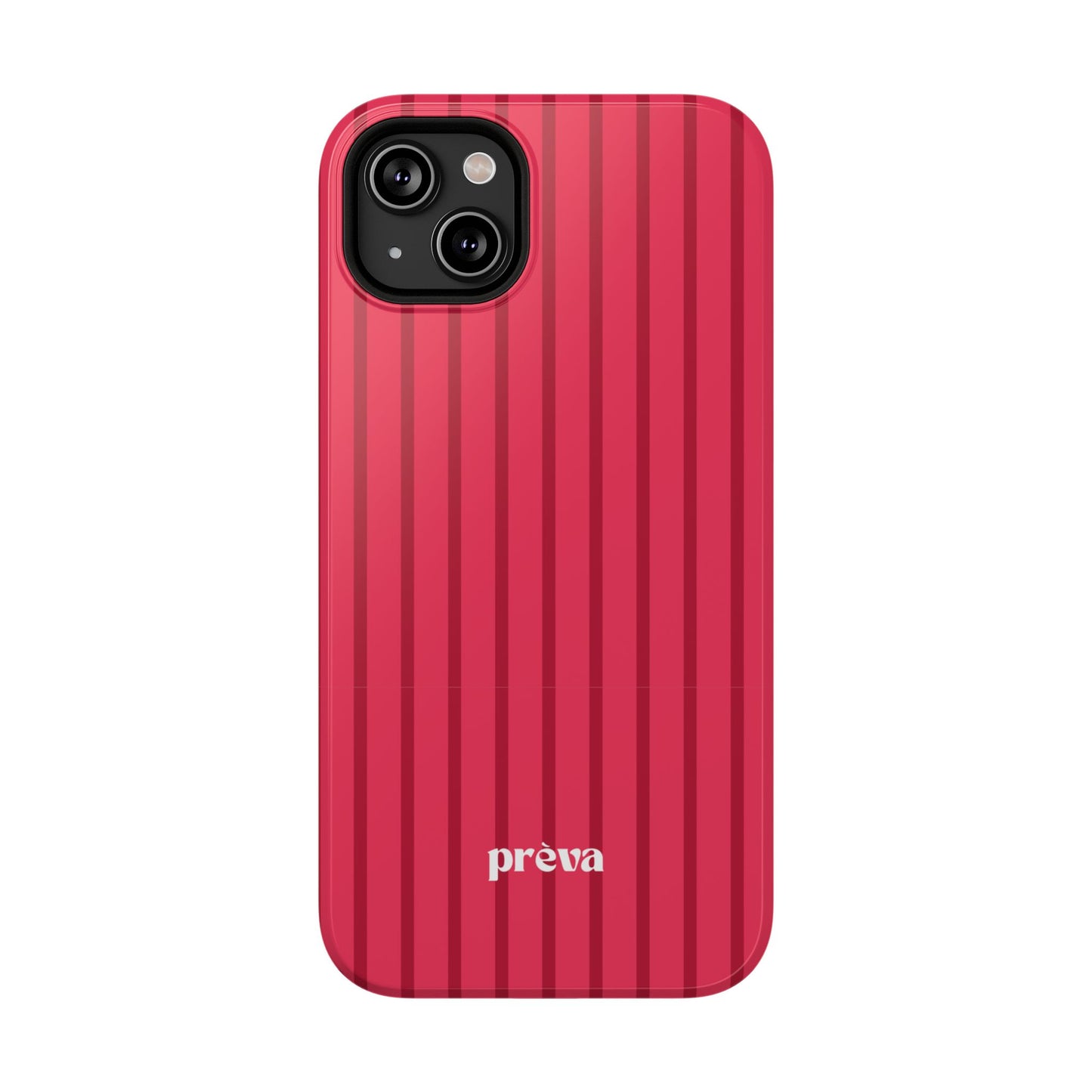 Pinky Red Stripes Phone Case