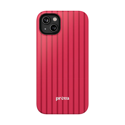 Pinky Red Stripes Phone Case