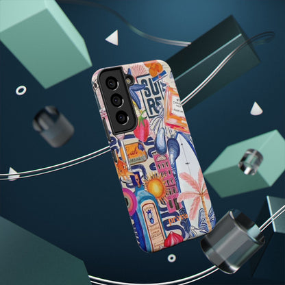 Tropical Beach Collage Phone Case