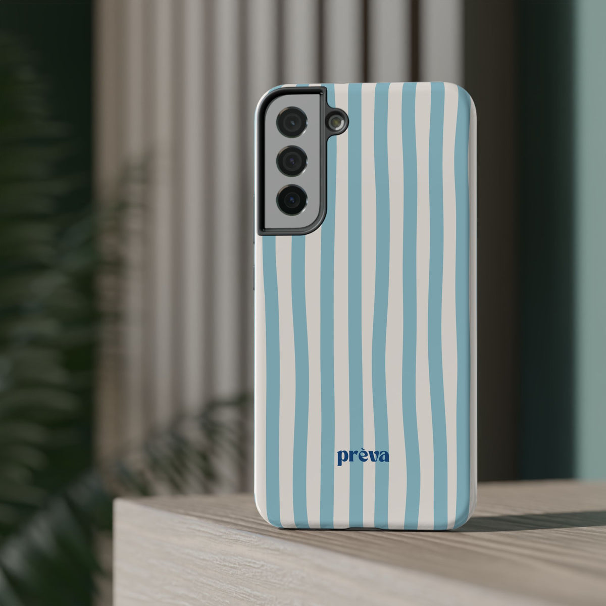 Striped Blue Phone Case
