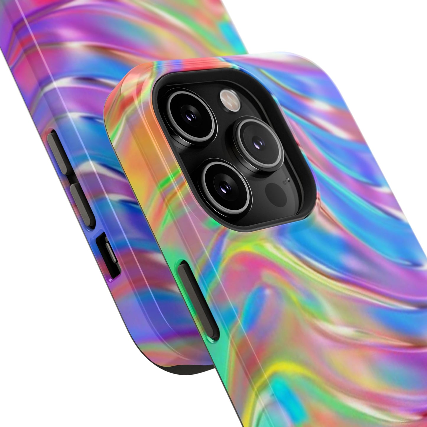 Iridescent Swirl Phone Case
