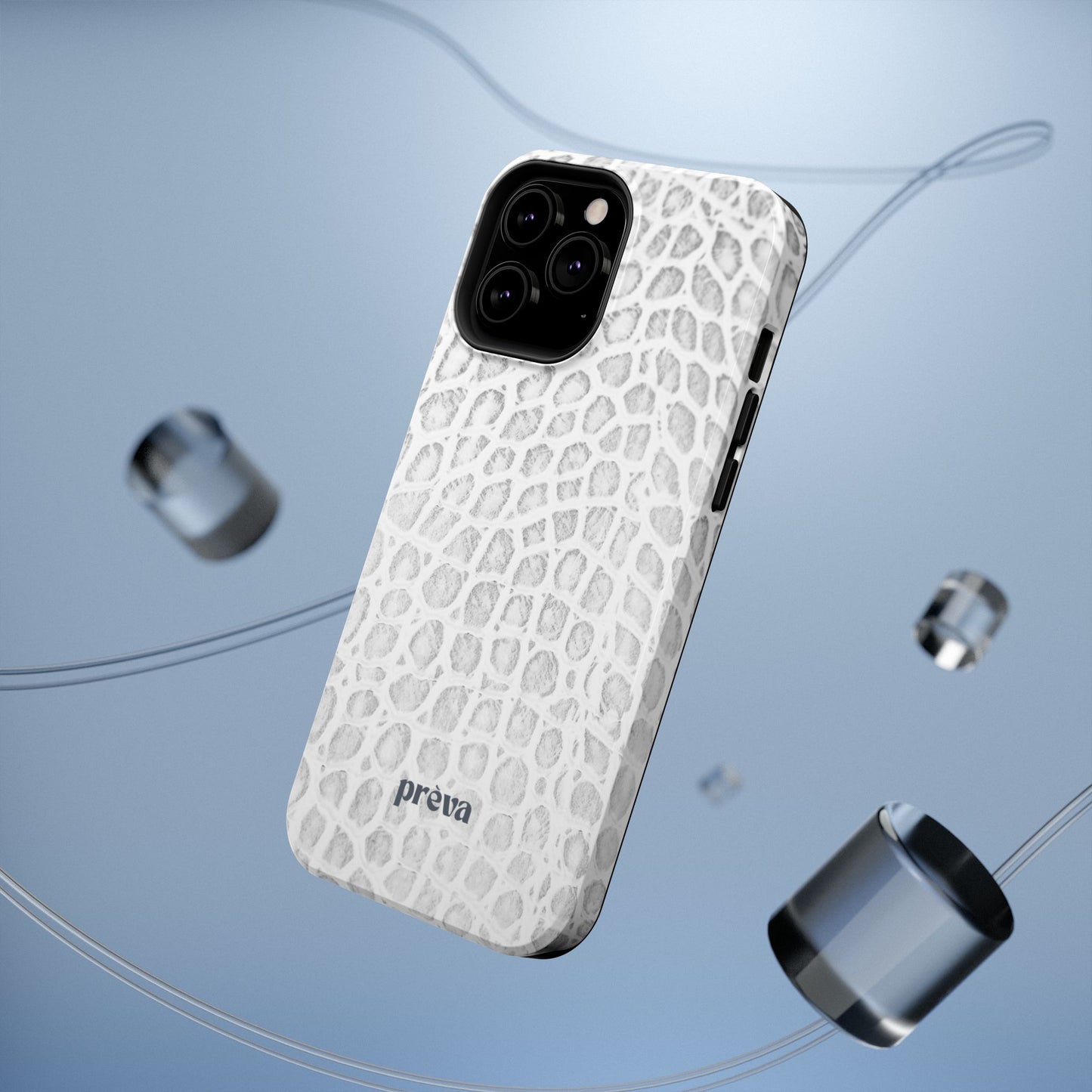 White Snake Phone Case